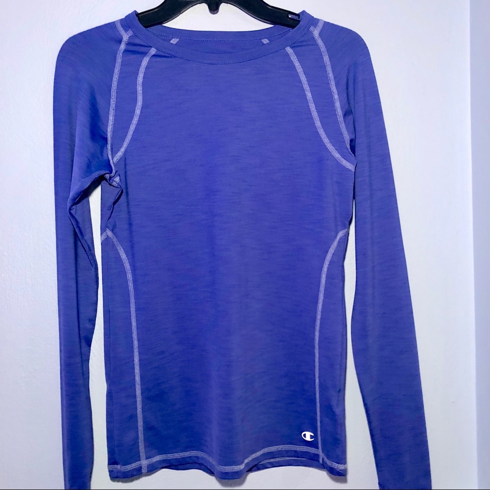 Champion Blue Workout Longsleeve